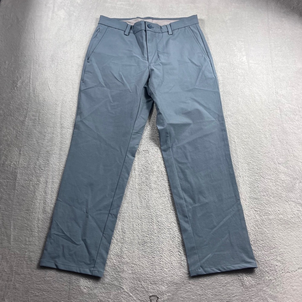 Vineyard Vines OTG On-The-Go Pants Mens 30x30 Blue Gray Performance Chino